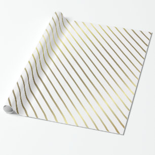 Papel De Presente Elegante Dourado Glamorous Shiny Design