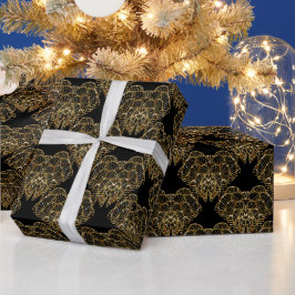 Papel De Presente Elegante Ebony Express