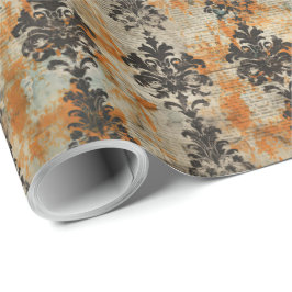 Papel De Presente Elegante Halloween Toile