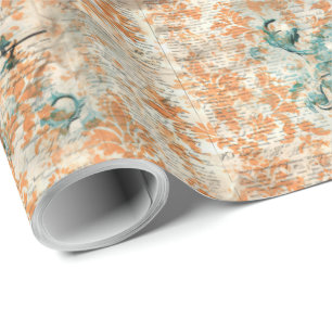 Papel De Presente Elegante Halloween Toile