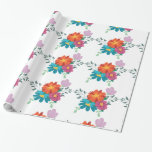 Papel De Presente Elegante Marinho Russo Floral Burgundy Marsala Red<br><div class="desc">O design do Marinho Floral Russo Burgundy Marsala Red formou-se como um jardim de fundo colorido. Isto é muito natural e colorido e elegante,  de uma forma bela. Belo design de papel de embrulho adequado para qualquer ocasião,  como aniversário,  casamento,  cerimônia etc.</div>