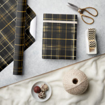 Elegante padrão xadrez ônix preto luxuoso dourado