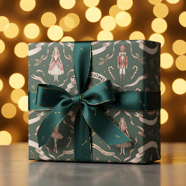 Papel De Presente Elegante Quebra-Nozes
