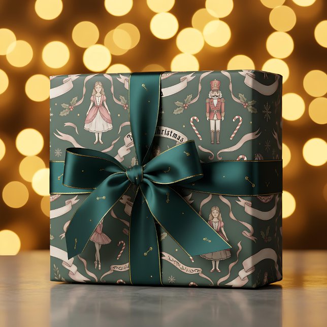 Papel De Presente Elegante Quebra-Nozes  (Criador carregado)