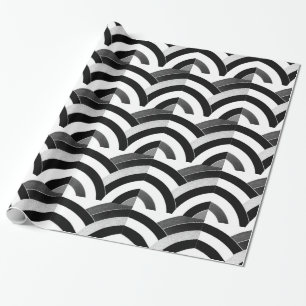 Papel De Presente elegante sofisticado chevrões estilosos
