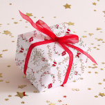 Papel De Presente Elegante Whimsical Christmas Damask<br><div class="desc">Elevem sua experiência de dar presentes com nosso papel de embrulho distintamente projetado. Mergulhe no espírito de feriado com nossas representações artísticas de grampos festivos: a eterna Holly verde, o Mistério mágico, Poinsettia vibrante, charmosa Rosa, e um par cativante de Robins vermelhos. Cada um destes elementos tem sido intricadamente desenhado...</div>