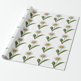 Papel De Presente Elegent modren dazie flower