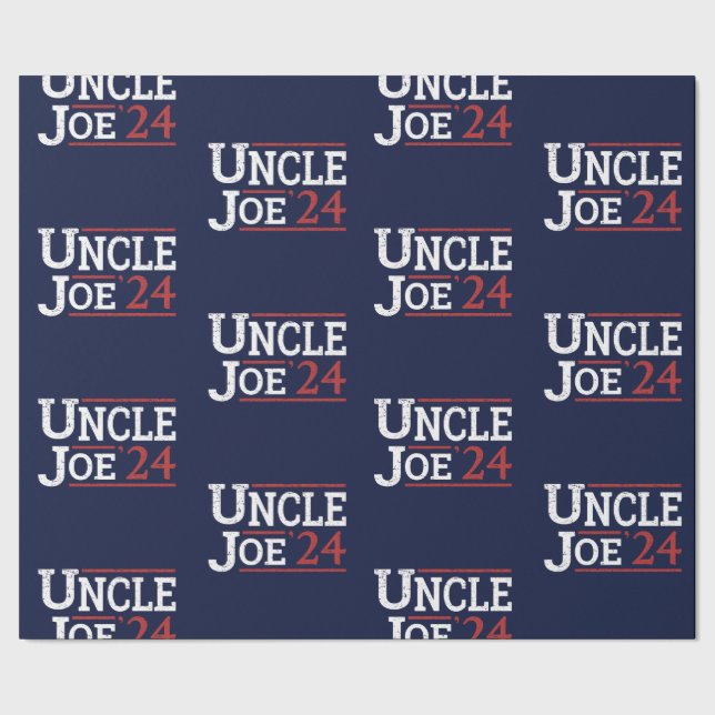Papel De Presente Eleição 2024 - Tio Joe I (Barra)
