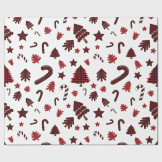 Papel De Presente Elementos de Xadrez Red Buffalo de Natal