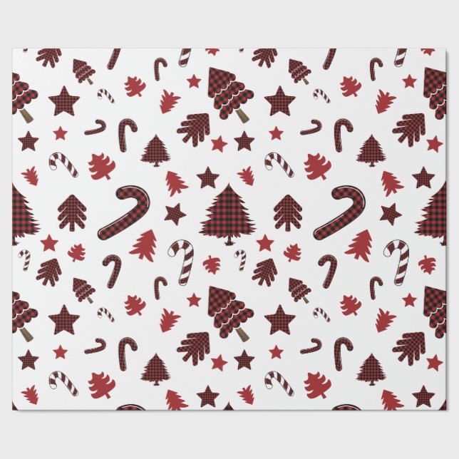 Papel De Presente Elementos de Xadrez Red Buffalo de Natal (Barra)