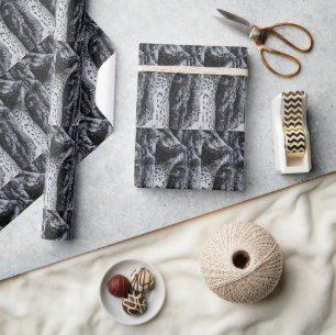 Papel De Presente Ellie, A Vida Selvagem Asiática Negra