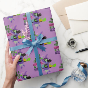 Papel De Presente Em um Cheio mundial de princesas seja uma bruxa