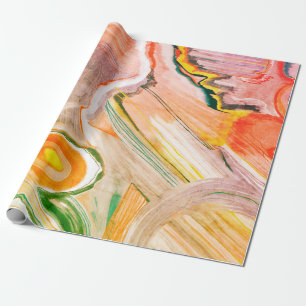 Papel De Presente Embalagem de presente divertida para anos setenta 