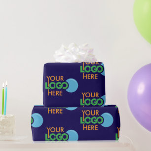 Papel De Presente Embalagem Personalizada com Logotipo Presente Corp