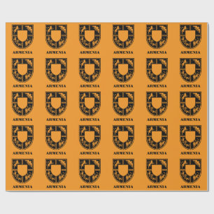 Papel De Presente Emblema Estatal da Armênia Arte Contemporânea