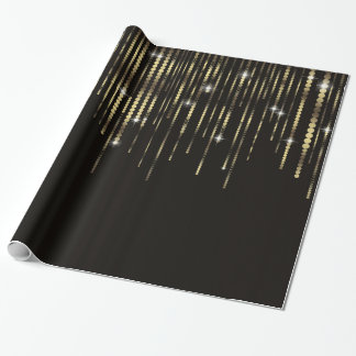 Papel De Presente Embrulhamento de presente de Sparkle Elegante com