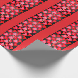 Papel De Presente Embrulho de Presente do Dia dos Namorados