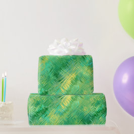 Papel De Presente Emerald Green Glassy Texture