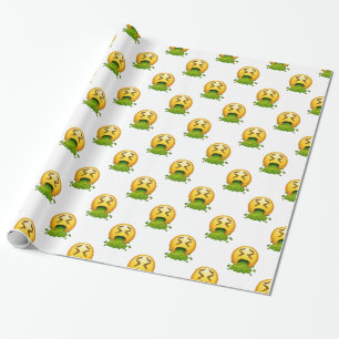 Papel De Presente emoji que puking