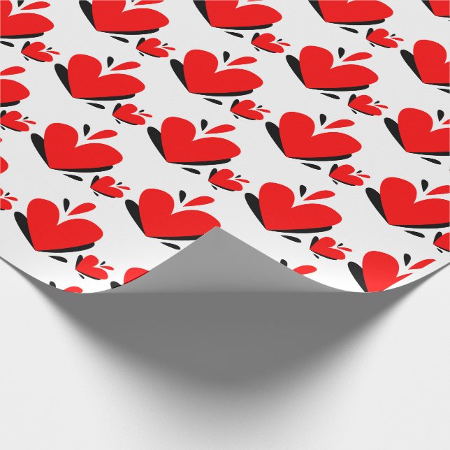 Papel De Presente Empacotador do Dia dos Namorados AAA (Ponta)