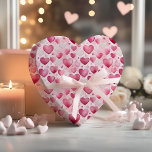 Papel De Presente Encantando Corações de Aquarela | Padrão do Bolinh<br><div class="desc">Perfeito para casamentos, chás de panela, chás de fraldas, aniversários, Dias de os namorados e outras ocasiões especiais que exigem uma mistura de elegância ultra-feminina e charme lúdico, esse encantador coração aquoso e padrão bolinhas é garantido para cativismo e deleite receptores de todas as idades. Sua delicada design traz um...</div>