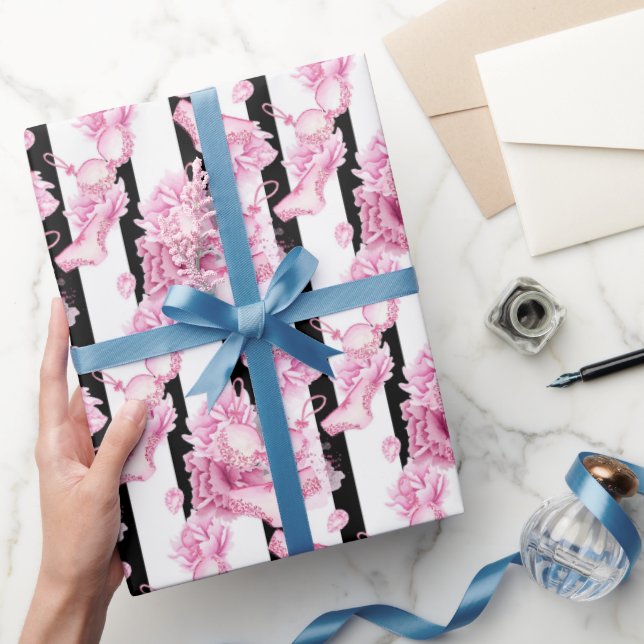 Papel De Presente Encapsulamento de Chá de panela de padrão de linge (Presentear)