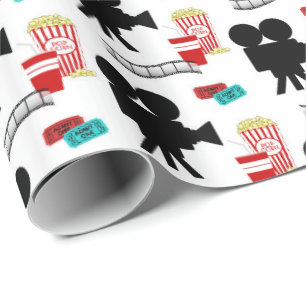 Papel De Presente Encapsulamento de festas com lançadores de filmes
