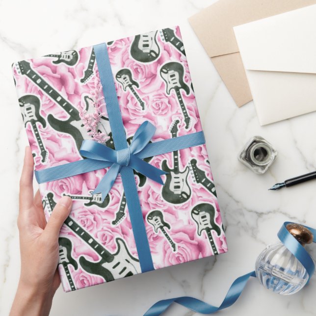 Papel De Presente Encapsulamento de festas de rock and roll para ros (Presentear)