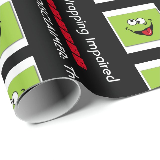 Papel De Presente Encapsulamento de Presente Imparável (Ponta do rolo)