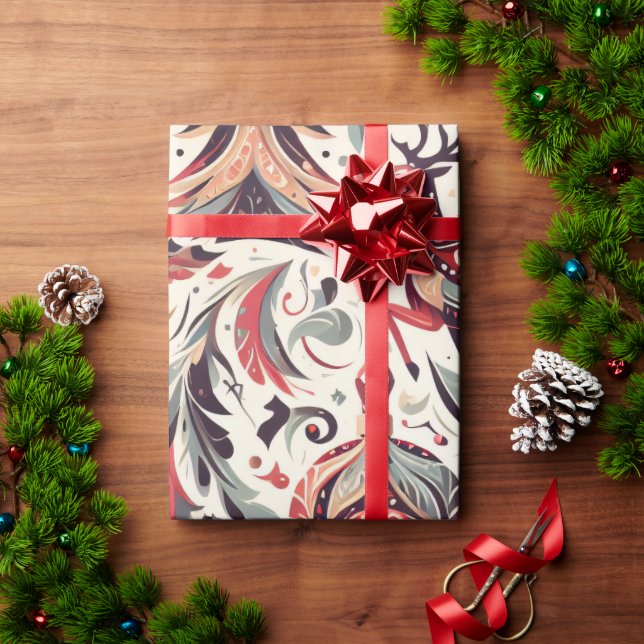 Papel De Presente Enchanted Christmas Wrapping n6 (Presente de Natal)
