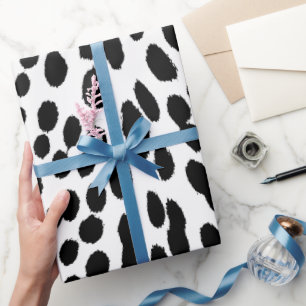 Papel De Presente Energia de Leopardo Selvagem – Moda Ousada com Est