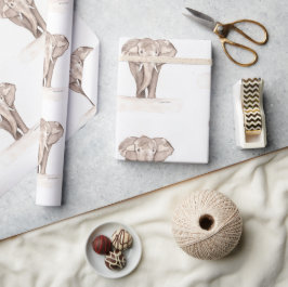 Papel De Presente enfeite de elefante