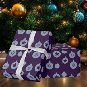 Papel De Presente Enfeites de Natal