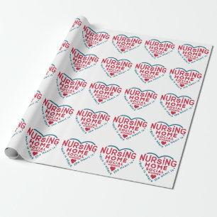 Papel De Presente Enfermagem do Coração de Apreciação do Trabalhador