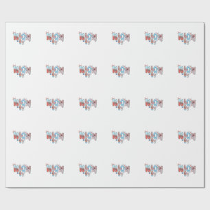 Papel De Presente Enfermeira NICU 4 de julho, enfermeira americana