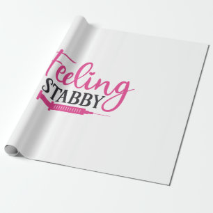 Papel De Presente Enfermeira Sentir-Se Esfaqueada Por Enfermeira