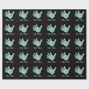 Papel De Presente Enfermeira Turquia Gobble Squad ER Enfermeira Ação