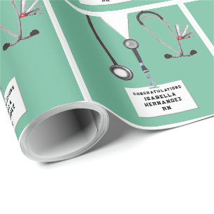 Papel De Presente Enfermeiro 2021 Papel para Enxergar Presente