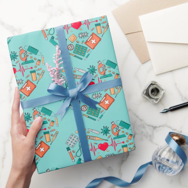 Papel De Presente Enfermeiro Enfermeiro (Presentear)