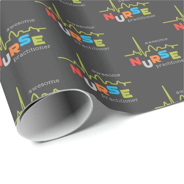 Papel De Presente Enfermeiro Nacional Semana Incrível (Ponta do rolo)