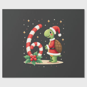 Papel De Presente Engraçado 67 Meme Tartaruga Natal PJm Homens Mulhe