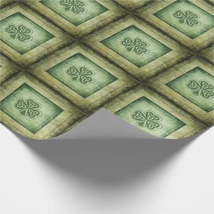 Papel De Presente Engraçado irlandês sortudo