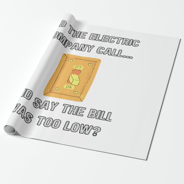 Papel De Presente Engraçado Pai Sayings (Desenrolado)