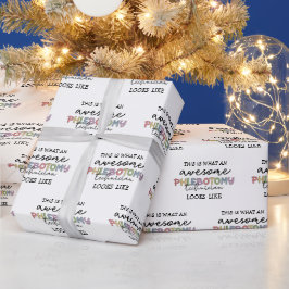 Papel De Presente Engraçado Phlebotomy Technicy incrível PBT