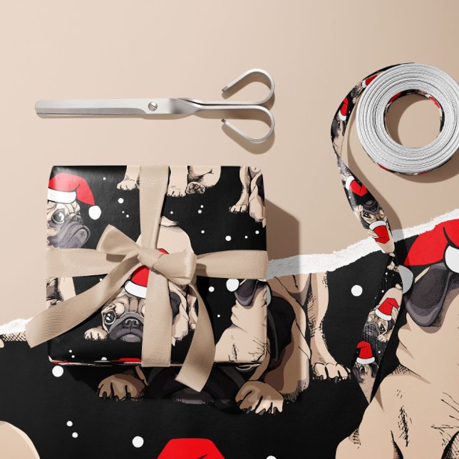 Papel De Presente Enrolação de presente de cachorro-cãozinho | Papel (Criador carregado)