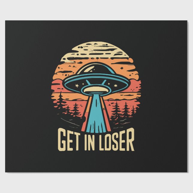 Papel De Presente Entrar no Perdedor (Aberto)