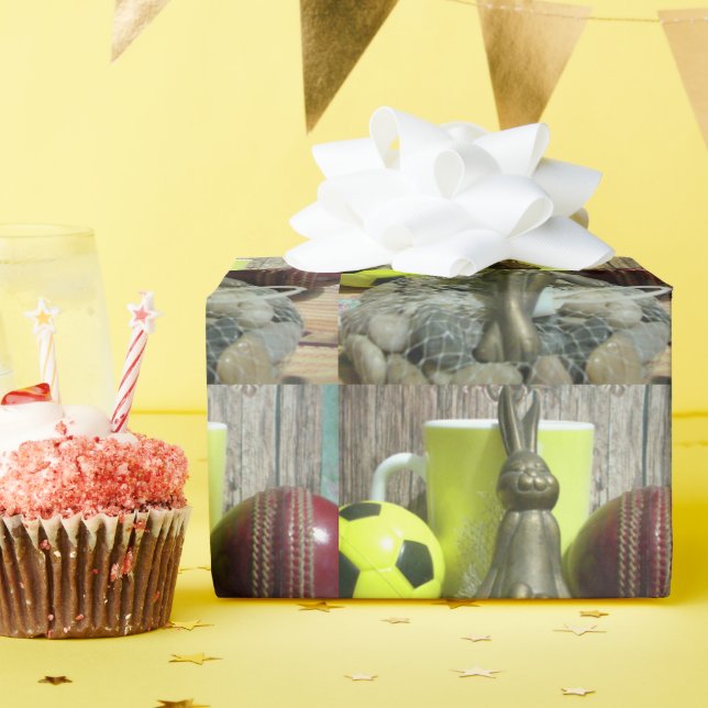 Papel De Presente Entre o brejo e a gordura: mistura de críquete de  (Festa de aniversário)