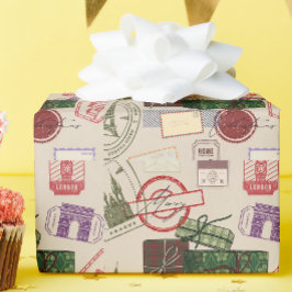 Papel De Presente Envio de natal