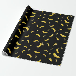 Papel De Presente Envoltório do teste padrão da banana