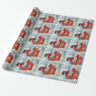 Papel De Presente Envolvimento do Coletor de Cavalo Dala